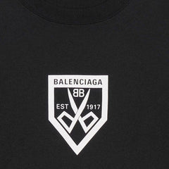 Kaos Pendek Balenciaga dengan Motif Gambar/Cetak, Cocok untuk Pria dan Wanita -BL-46