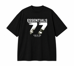 ESSENTIALS FEAR OF GOD Kaos lengan pendek original merek streetwear fashion dengan model super oversized (sangat longgar).FG-A01