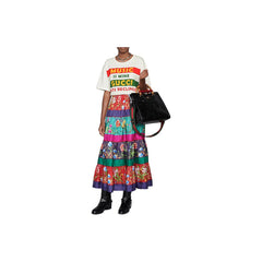 GUCCI Kaos Logo Seri Huruf, Unisex, COD" G-59