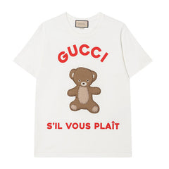 GUCCI Kaos Oversize Original - Kualitas Terbaik, Unisex, COD '" G-57