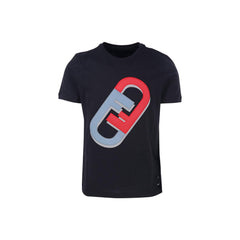 Kaos Pendek FENDI dengan Motif Gambar/Cetak, Cocok untuk Pria dan WanitaF-36