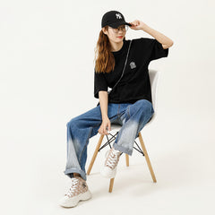 MLB Kaos Oversize Original - Kualitas Terbaik, Unisex, COD'ML-32