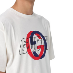 GUCCI Kaos Oversize Original - Kualitas Terbaik, Unisex, COD '" G-41