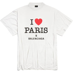 Kaos Pendek Balenciaga dengan Motif Gambar/Cetak, Cocok untuk Pria dan Wanita -BL-04