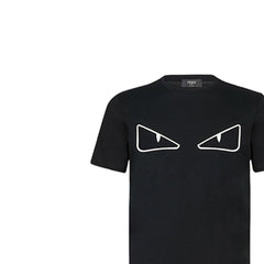 Kaos Pendek FENDI dengan Motif Gambar/Cetak, Cocok untuk Pria dan WanitaF-50