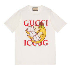 GUCCI Kaos Oversize Original - Kualitas Terbaik, Unisex, COD '" G-63