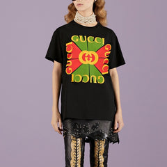 GUCCI Kaos Oversize Original - Kualitas Terbaik, Unisex, COD     '"  G-55