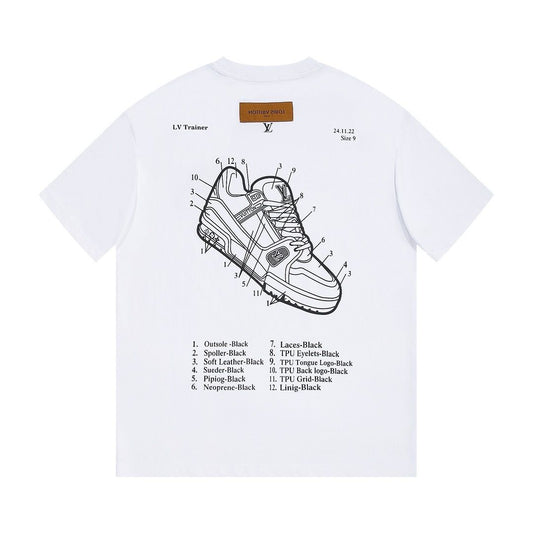 LV Kaos Oversize Original - Kualitas Terbaik, Unisex, COD'-L-9502