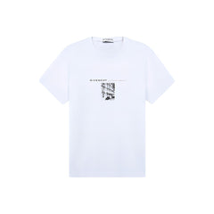 Kaos Givenchy Bermotif, Unisex -J-44
