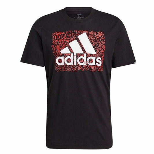 adidas Kaos Logo Seri Huruf, Unisex, COD '" AD-48