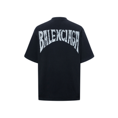 Kaos Pendek Balenciaga dengan Motif Gambar/Cetak, Cocok untuk Pria dan Wanita -BL-02