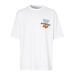 Burberry Kaos Logo Seri Huruf, Unisex, COD '"B-53