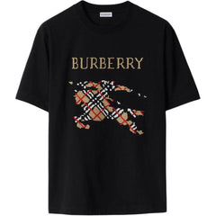 Burberry Kaos Logo Seri Huruf, Unisex, COD '"B-04