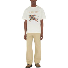 Burberry Kaos Logo Seri Huruf, Unisex, COD '"B-01