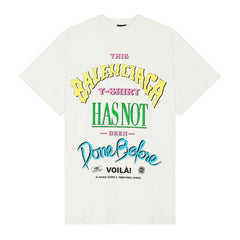 Kaos Pendek Balenciaga dengan Motif Gambar/Cetak, Cocok untuk Pria dan Wanita -BL-33