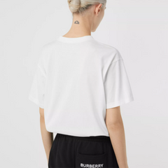 Burberry Kaos Logo Seri Huruf, Unisex, COD '"B-06