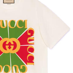 GUCCI Kaos Oversize Original - Kualitas Terbaik, Unisex, COD   G-68