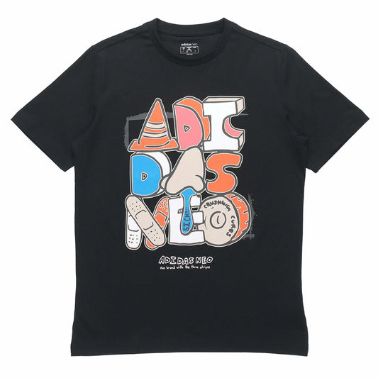 adidas Kaos Logo Seri Huruf, Unisex, COD '" AD-17