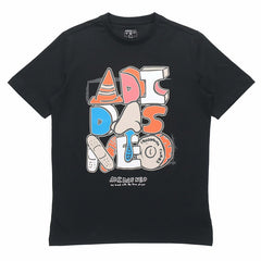 adidas Kaos Logo Seri Huruf, Unisex, COD '" AD-17