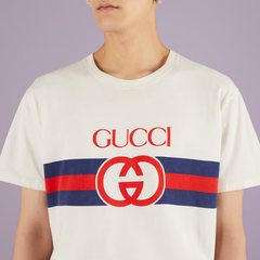 GUCCI Kaos Oversize Original - Kualitas Terbaik, Unisex, COD     '"  G-49
