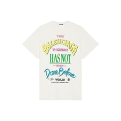 Kaos Pendek Balenciaga dengan Motif Gambar/Cetak, Cocok untuk Pria dan Wanita -BL-33