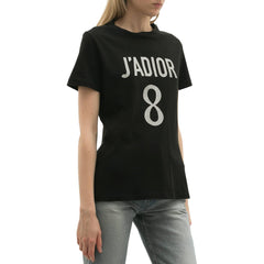 Kaos Pendek DIOR dengan Motif Gambar/Cetak, Cocok untuk Pria dan Wanita  -D-23