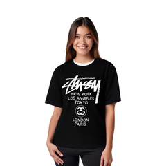 STUSSY Kaos Oversize Original - Kualitas Terbaik, Unisex, COD'-S-1