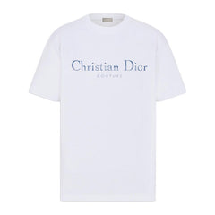 Kaos Pendek DIOR dengan Motif Gambar/Cetak, Cocok untuk Pria dan Wanita  -D-14