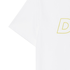 Kaos Pendek DIOR dengan Motif Gambar/Cetak, Cocok untuk Pria dan Wanita  -D-18