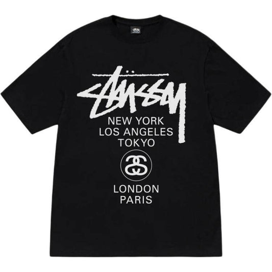 STUSSY Kaos Oversize Original - Kualitas Terbaik, Unisex, COD'-S-1