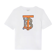 Burberry Kaos Logo Seri Huruf, Unisex, COD '"B-68