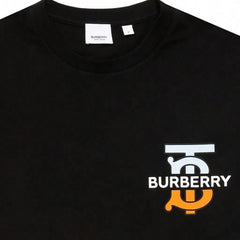 Burberry Kaos Logo Seri Huruf, Unisex, COD '"B-51