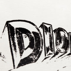 Kaos Pendek DIOR dengan Motif Gambar/Cetak, Cocok untuk Pria dan Wanita  -D-07