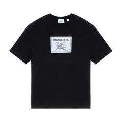 Burberry Kaos Logo Seri Huruf, Unisex, COD '"B-65