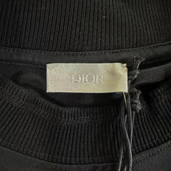 Kaos Pendek DIOR dengan Motif Gambar/Cetak, Cocok untuk Pria dan Wanita  -D-15