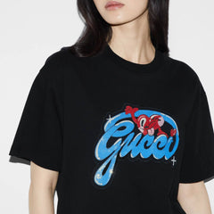 GUCCI Kaos Oversize Original - Kualitas Terbaik, Unisex, COD  "  G-95