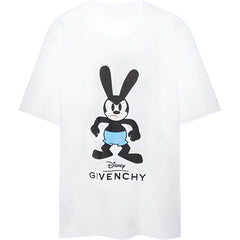 Kaos Givenchy Bermotif, Unisex -J-43