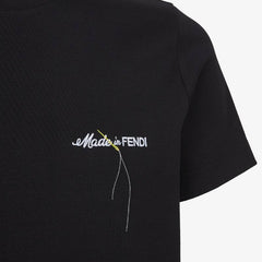 Kaos Pendek FENDI dengan Motif Gambar/Cetak, Cocok untuk Pria dan WanitaF-53
