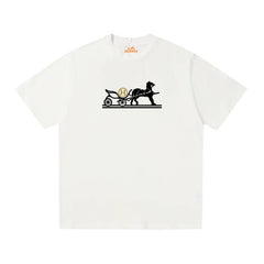 HERMES Kaos Logo Seri Huruf, Unisex '"COD '"  HE - 3