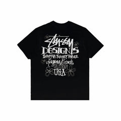 STUSSY Kaos Oversize Original - Kualitas Terbaik, Unisex, COD'-S-30