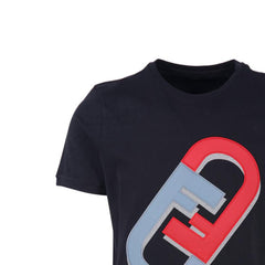 Kaos Pendek FENDI dengan Motif Gambar/Cetak, Cocok untuk Pria dan WanitaF-36